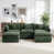 Chenille verte
