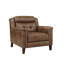 Fauteuil rétro en cuir pleine fleur