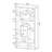 10-Shelf Geometric Bookcase-1006166428