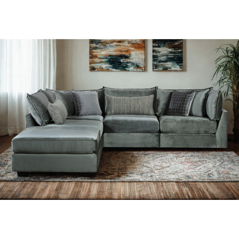 Luxe Pine Modular Sectional