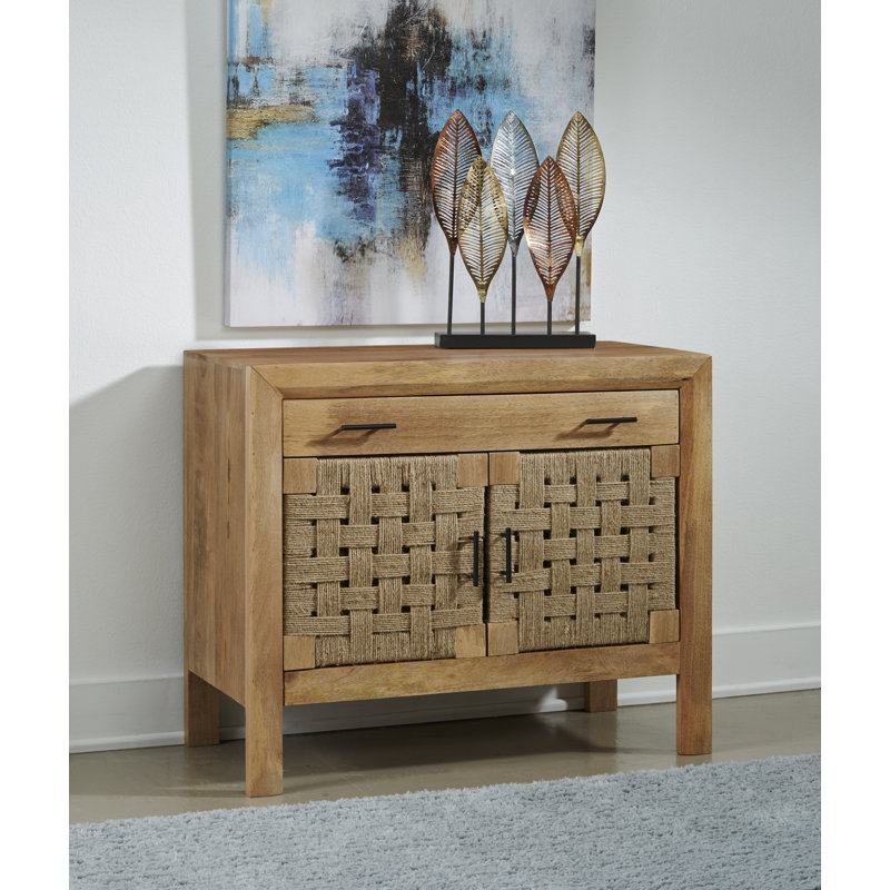 Solid Wood Accent Cabinet