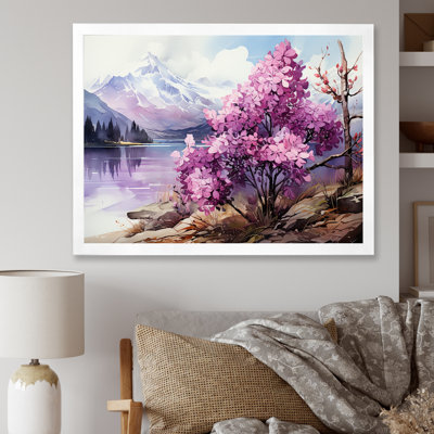 Lilacs Charm Volanco Delight sur toile