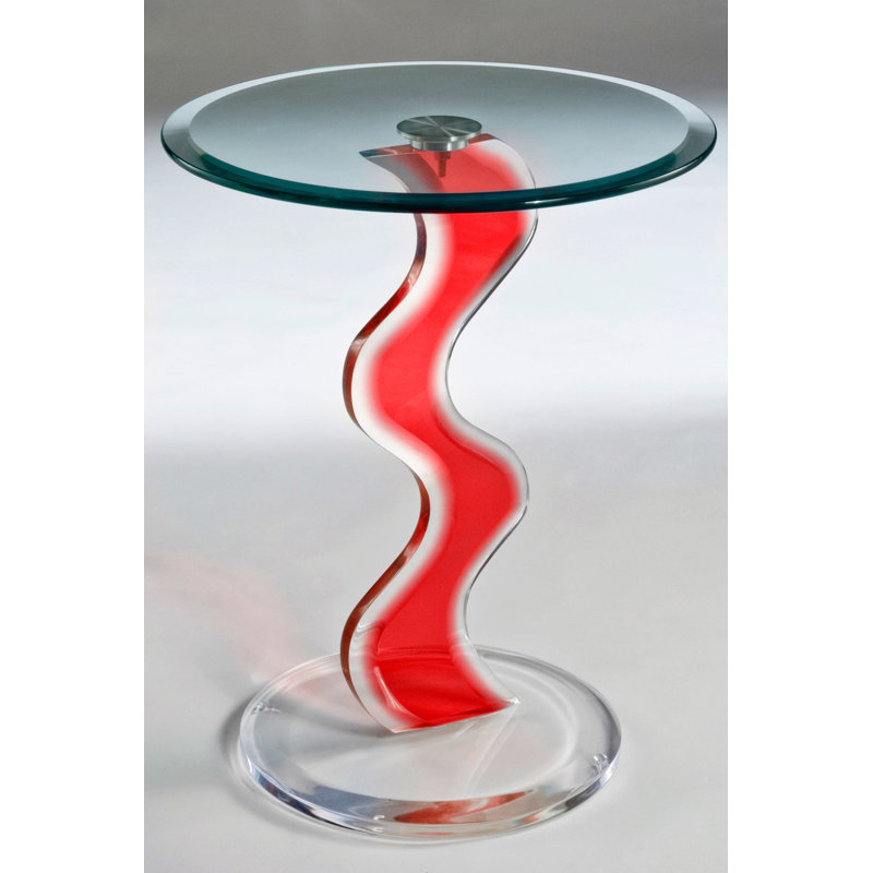 Table de bout Brunswick, Rouge