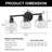 Dimmable Vanity Light With Globe Clear Glass Shade-566660019-566660013