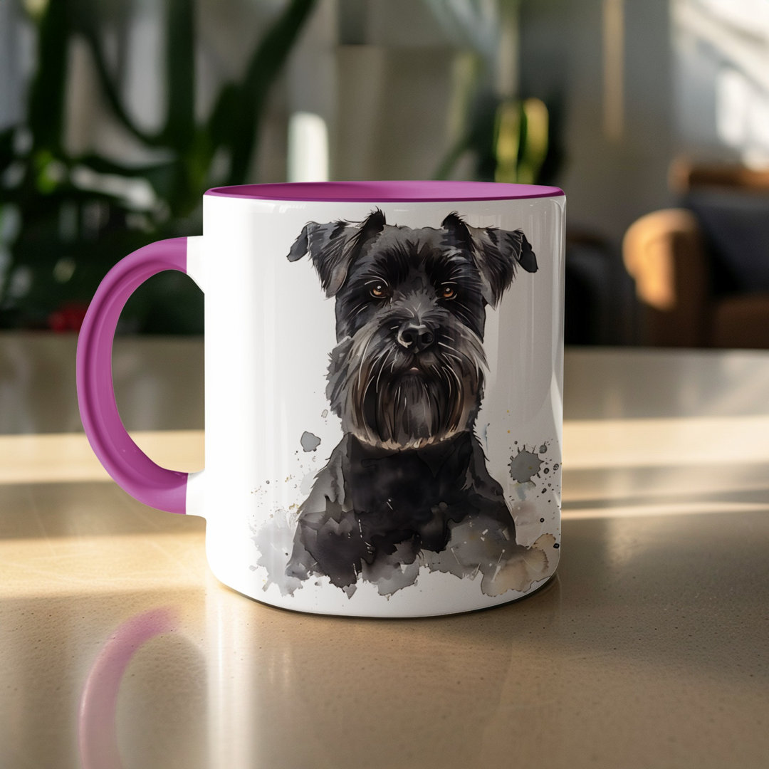 Adorable Watercolor Terrier Puppies 11oz Coffee Mug