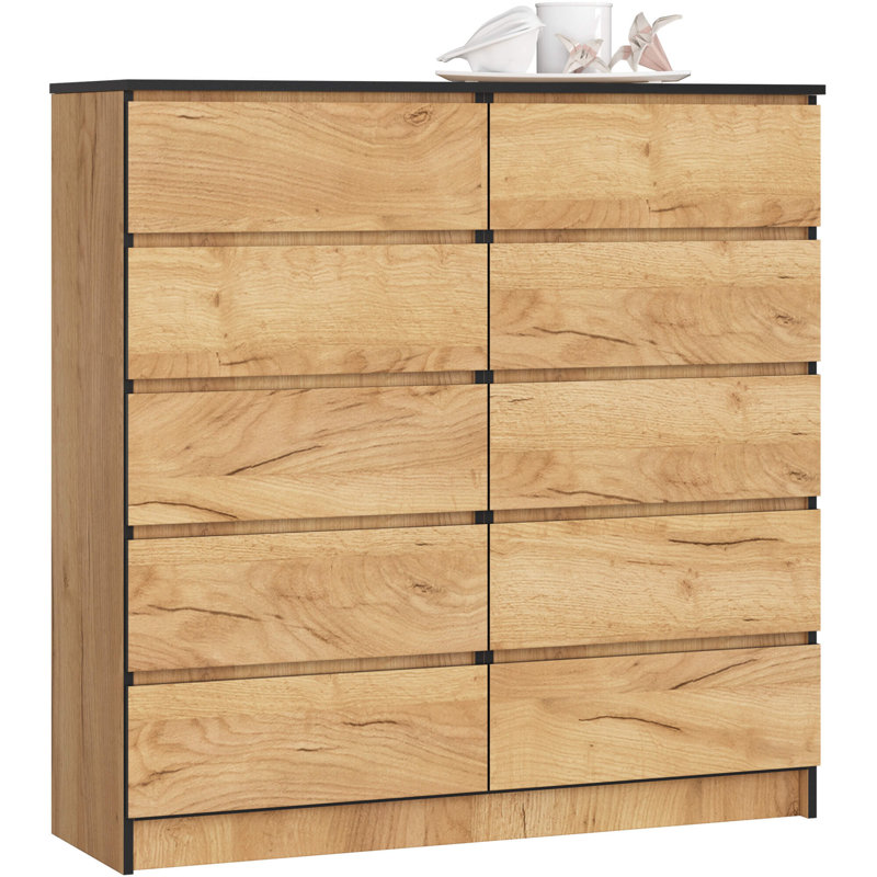 Boniface Particle Board Rectangle Storage Unit Accent Chest