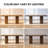 62.9"-78.7" Walnut Wood Extendable Dining Table with Storage Drawers