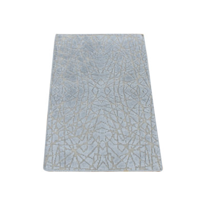 Tapis gris en laine noué à la main 2 pi x 3 pi 2 pi x 3 pi F691205C316F491AA9ECF9DF1BD31CFD