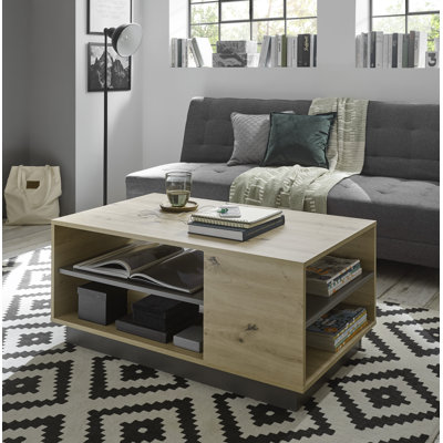 Burleson Solid Coffee Table with Storage