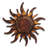 1pc Sun Shaped Metal Sign Outdoor Plaque Decoration, Home Decor and Accessories, Garden Wall Art Decor, Garden Decor for Outside, Outdoor Decor, Outdoor Wall Art Decor for Home Farmhouse Living Room Yard Flower Garden Backyard, Gift
