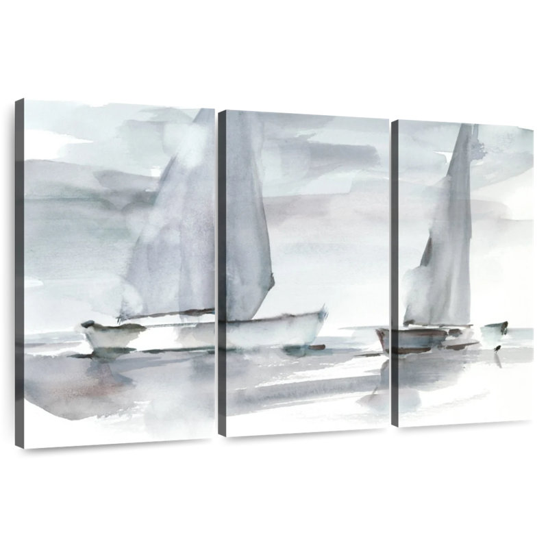 Mehar Misty Sails I, 20" H x 33" W