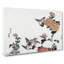 Sparrows And Chrysanthemums by Katsushika Hokusai - Wrapped Canvas-55318633
