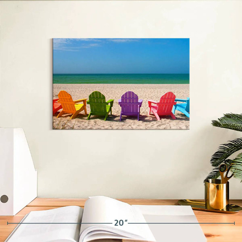 Chaises de plage Gillard, H 8 po x l 12 po
