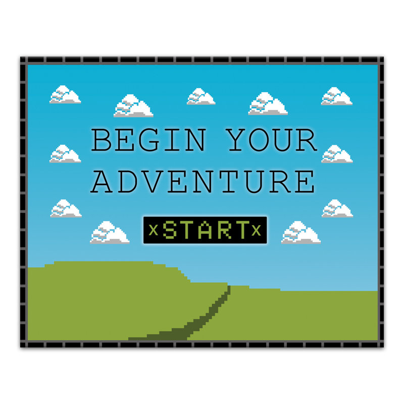 Commencez votre aventure sur toile Boucher, H 8 po x l 10 po x P 1,25 po