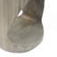 Table d'appoint creuse, texture semblable au bois