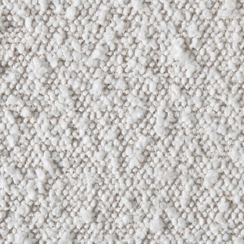 Lit en tissu Earley Boucle, Grand