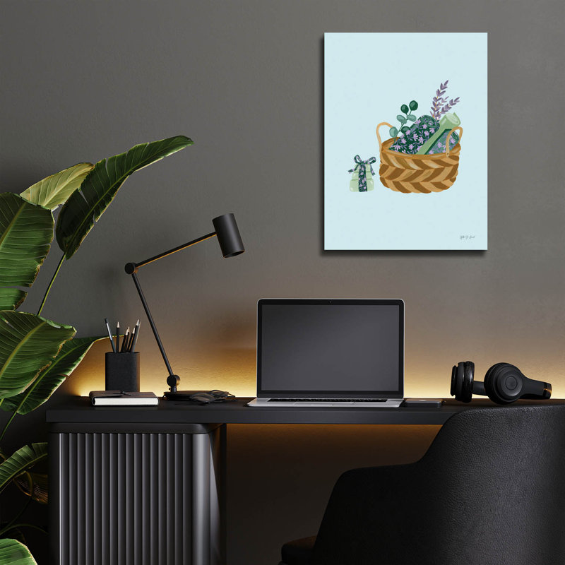 Art mural en verre épique «My Spa Day 1» par Yvette St. Amant, 12 po x 16 po
