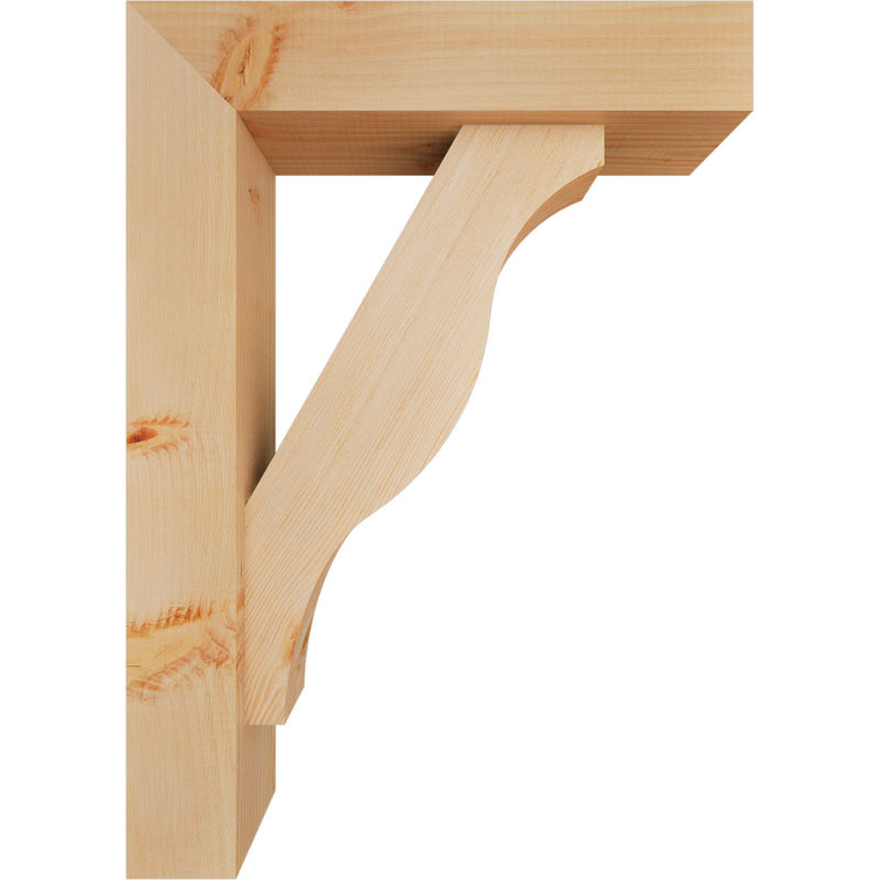 Support Funston Block avec support décalé, 28 x 20, Sapin Douglas de l 5 1/2 po (lisse)