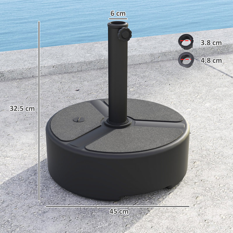 1.75kg Plastic Umbrella Base