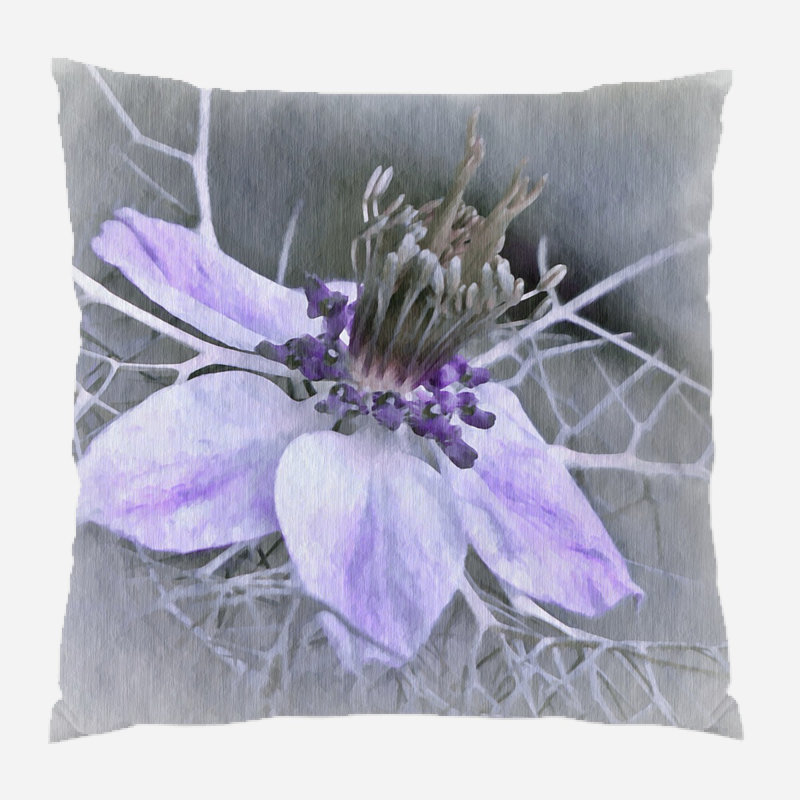 Virgin Outdoor Reversible Throw Pillow, Microsuede, Indoor