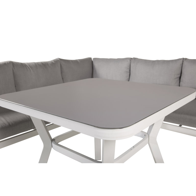 Wurtsboro 6 - Person Deep Seating with Cushions, White