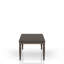 Table de salle à manger extensible pour les repas de famille, 6 couverts, extensible jusqu'à 224 cm, structure en placage d'orme