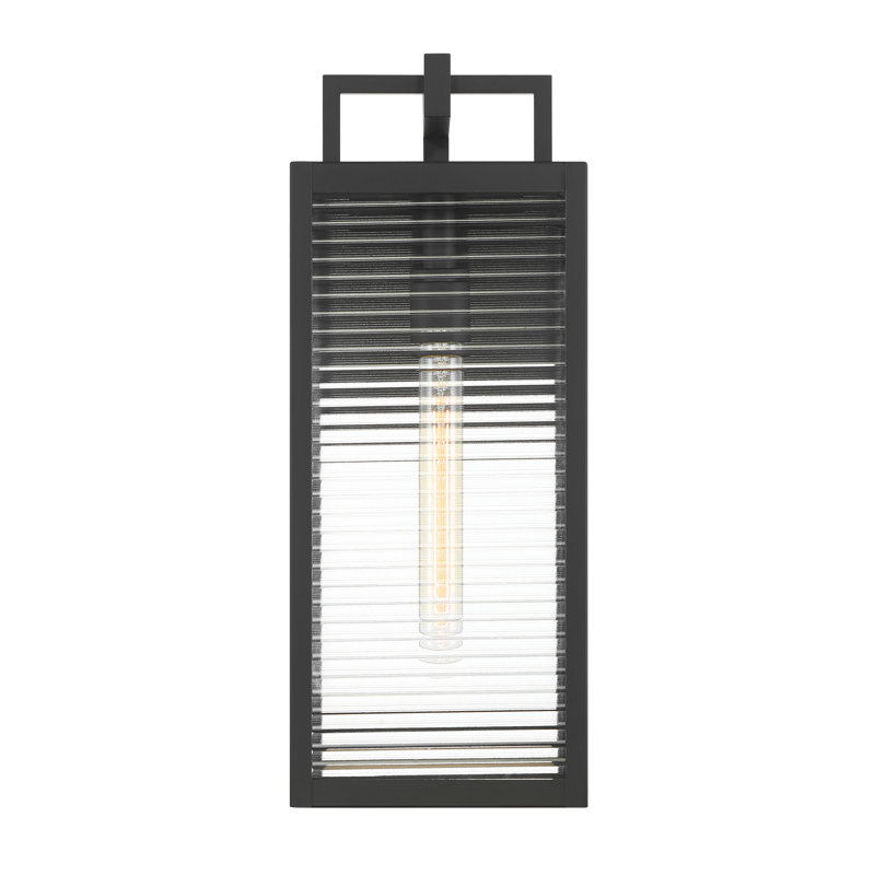 Edgewood 19" High 1-Light Outdoor Wall Sconce, 19" H x 7.5" W x 8.5" D