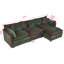 Canapé-lit en chenille moderne avec repose-pieds-1076184505-1076184504