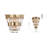 Shapiro 42-Light 4-Tier Chandelier with Clear Crystal Accents-31940859