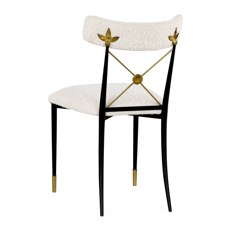 Rider Dining Chair, Olympus Oatmeal, Black