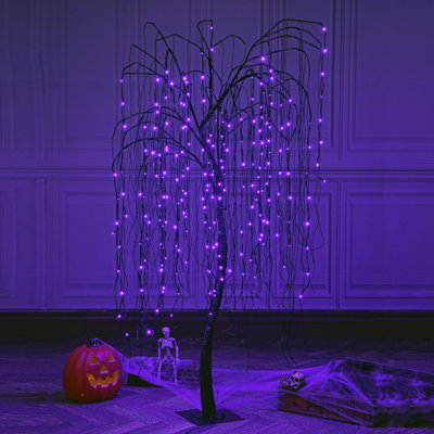 7' Halloween Lighted Tree