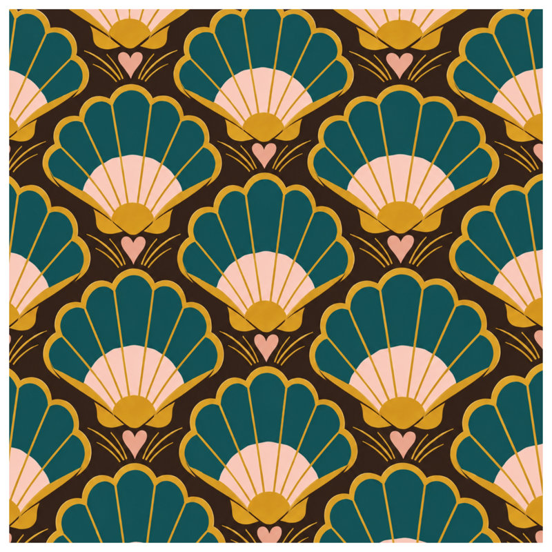 Édredon Art Deco, Twin