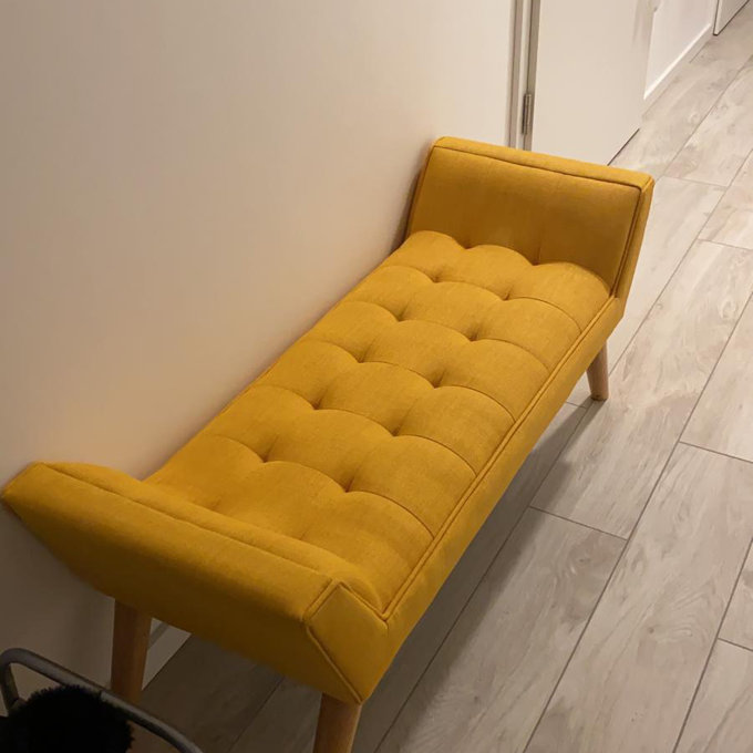 Hashtag Home Cauley Upholstered Bedroom Bench Reviews