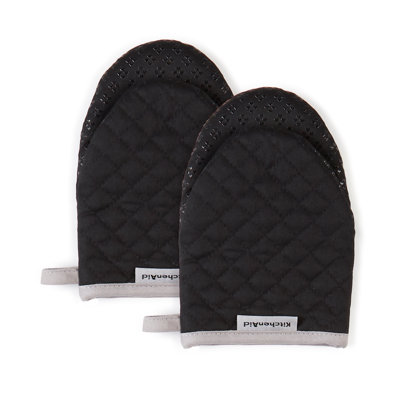 KitchenAid Asteroid Solid Textured Mini Oven Mitt