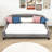 Dylann Wood Upholstered Daybed with Slats-2030793551