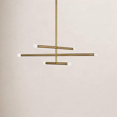 Jamir 6 - Light Dimmable Sputnik Chandelier