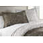 Literie réversible Southshore Fine Linens Botanical Leaves Brown King/California King, 3 pièces avec 2 taies d'oreiller King, microfibre 100 g/m²-135151741-135151746