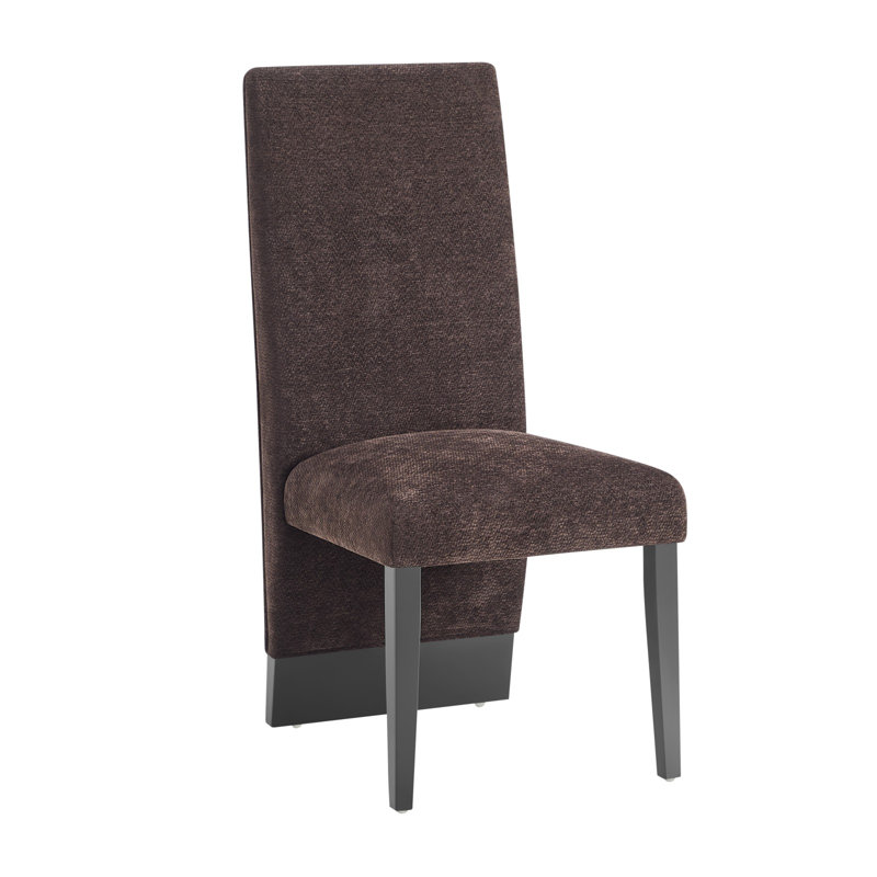 Chaise de salle à manger 2 pièces STACEY BRUN