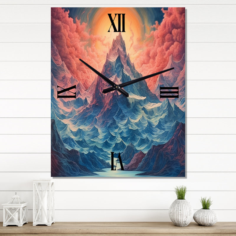 Horloges murales «Wagesth Of The Mountain», Très grand