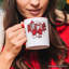 Tasse à motif coquette Valentine