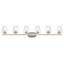 Saratoga 6 - Light Bathroom Steel Dimmable Vanity Light-2057238092