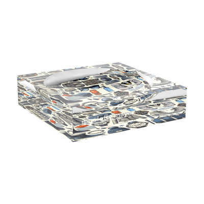 Aspen Chic Blue Acrylic Candy Catchall Dish