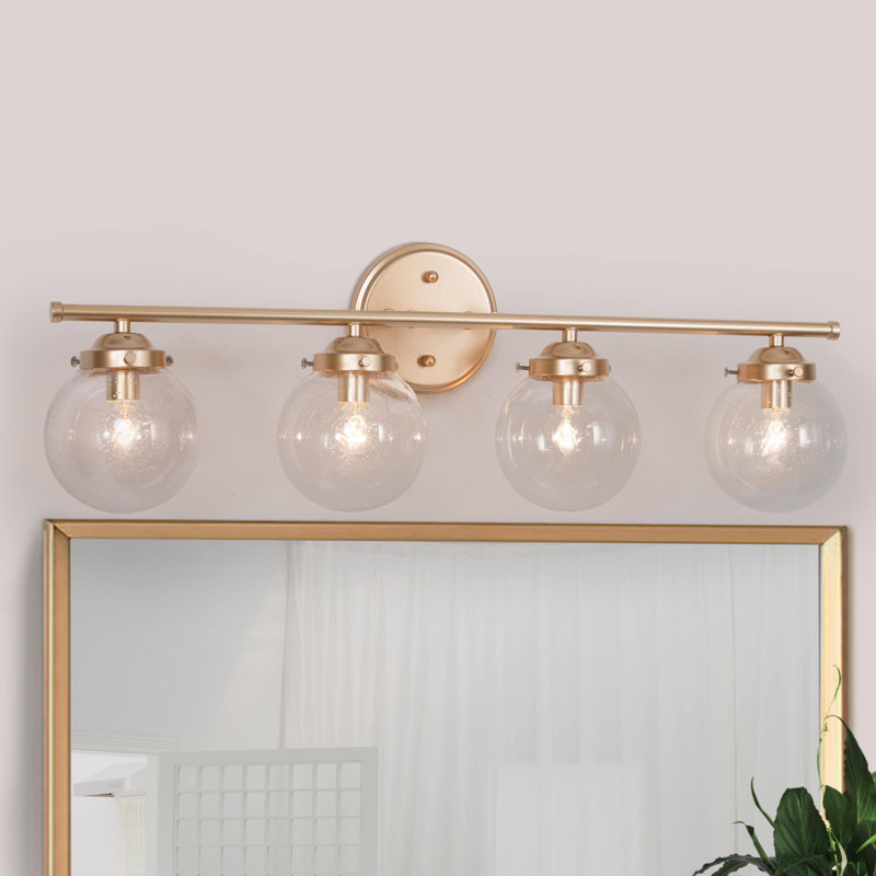 Anamda Dimmable Vanity Light, 4, Light Gold