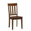 Ensemble de salle à manger cinq pièces contemporain en bois massif Iyad-2141617418