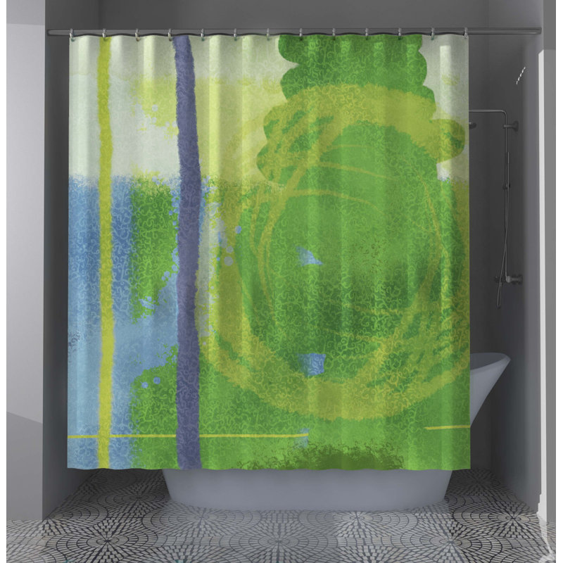 Rideau de douche abstrait Luretta