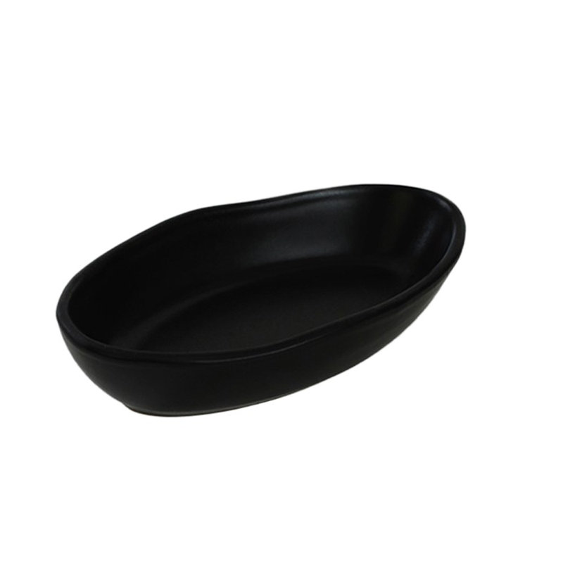 Latitude Run Apinya 100% CERAMIC Salad Bowl, Black