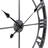 Upper Shockerwick Metal Wall Clock