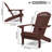 Plastic Patio Adirondack Chair-980883500
