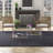 Lovett 45" Wide Rectangular Coffee Table in Satin Nickel-1963157902-1963157888