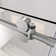 46'' - 48'' W x 76'' H Single Added Frameless Shower Door with Clear Glass